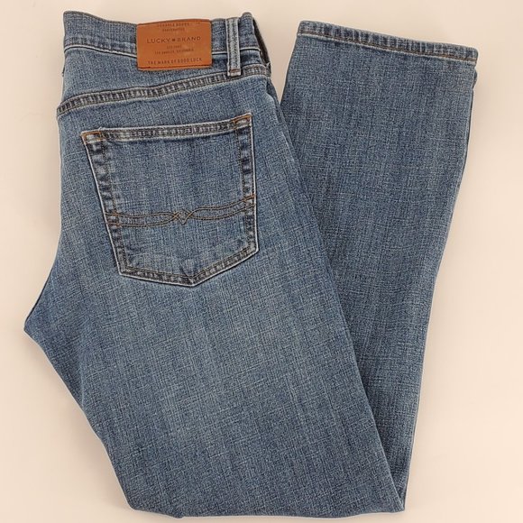 Lucky Brand Other - Lucky Brand 221 Straight Medium Wash Jeans 32/30